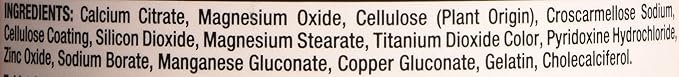 Kirkland Signature Calcium Citrate 500mg (500 Tablets) - Image 5