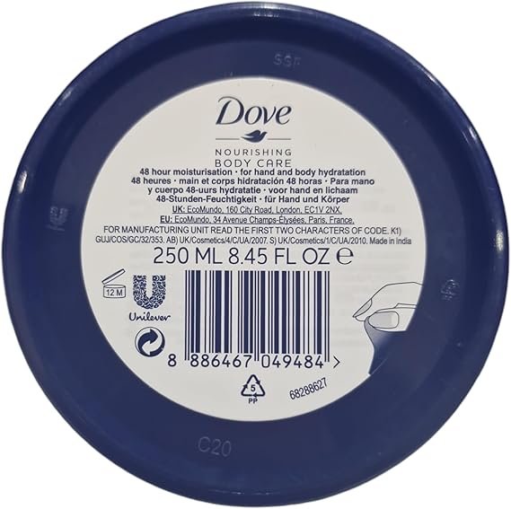 DOVE NOURISHING BODY CARE RICH SOFTENING CREAM 250ML - Image 7