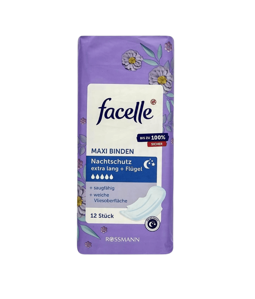 FACELLE Nachtschutz Extra lang + Flugel (12 stuck)