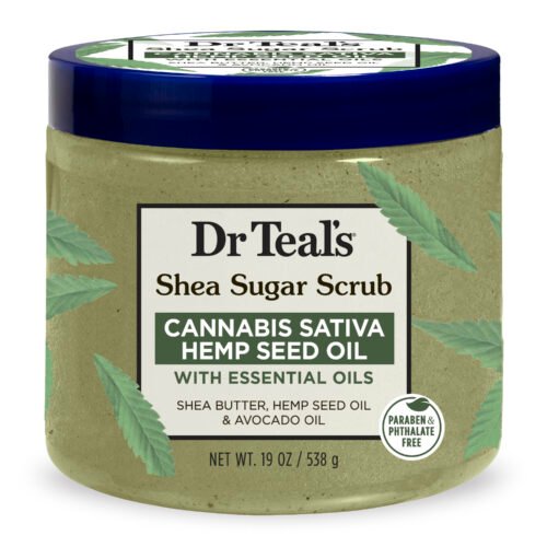 Shea Sugar Scrub with Shea Butter, Almond Oil, & Essential Oils - Image 6