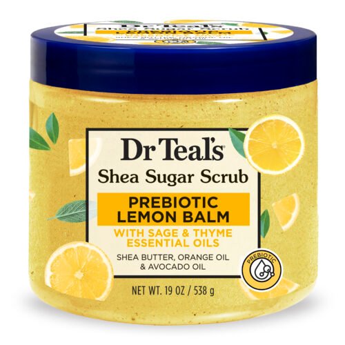 Shea Sugar Scrub with Shea Butter, Almond Oil, & Essential Oils - Image 5