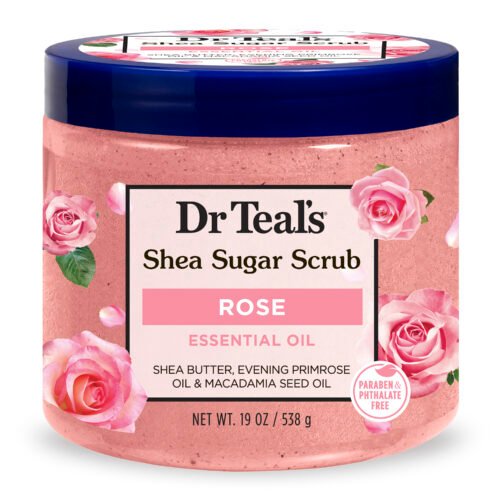 Shea Sugar Scrub with Shea Butter, Almond Oil, & Essential Oils - Image 3
