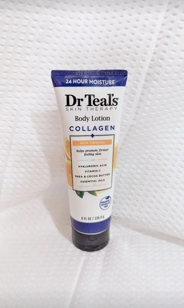 Dr Teal's Collagen Lotion 8oz - Image 2