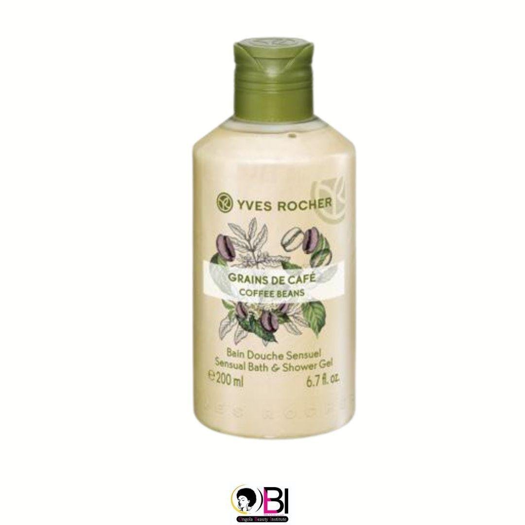 Gel de Douche Yves Rocher, grains de café, 200ml,