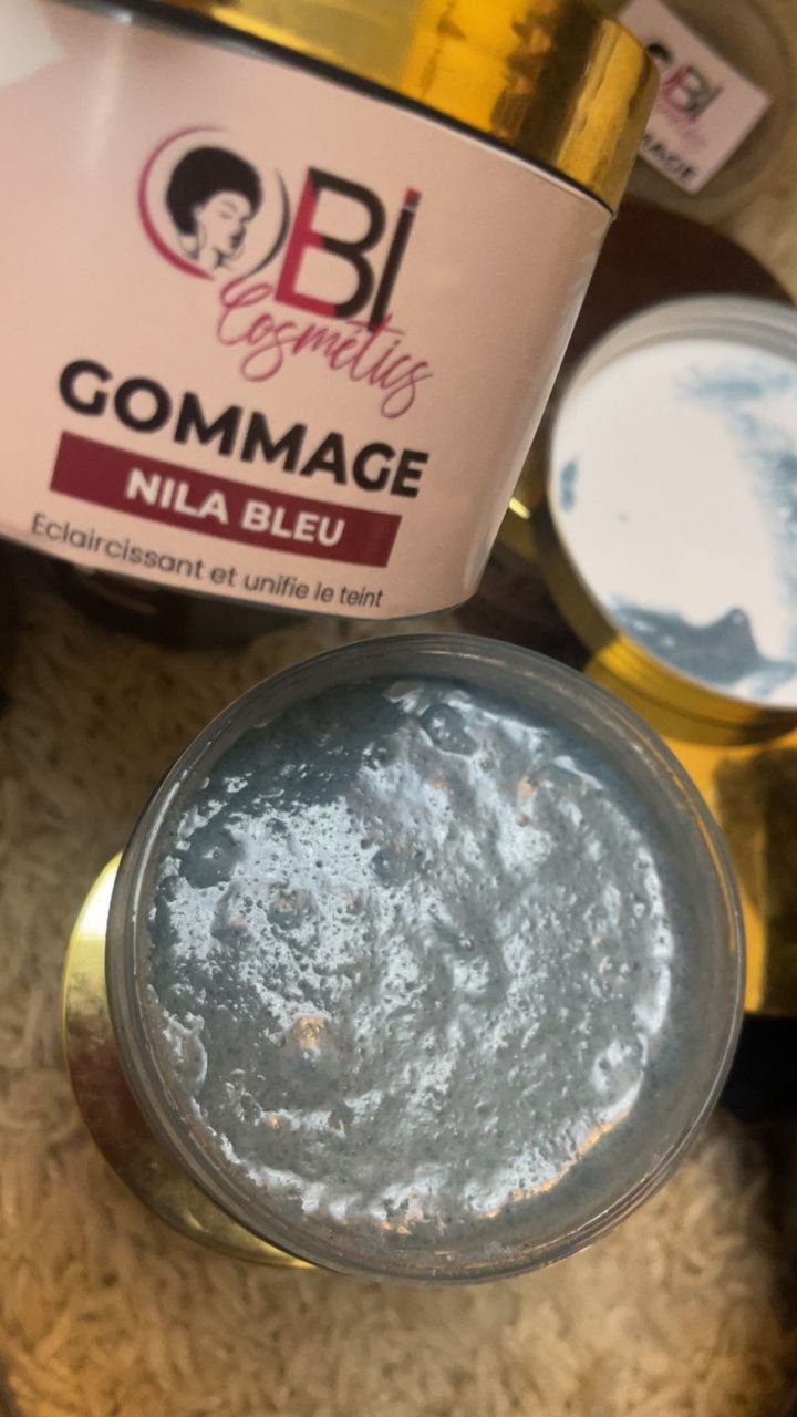 Brightening scrub with BLUE Nila powder, 300 ml